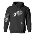 thumbnail image 1 of Sudadera Negra Estilo Buffalo Bills Silver Estampado, 1 of 4
