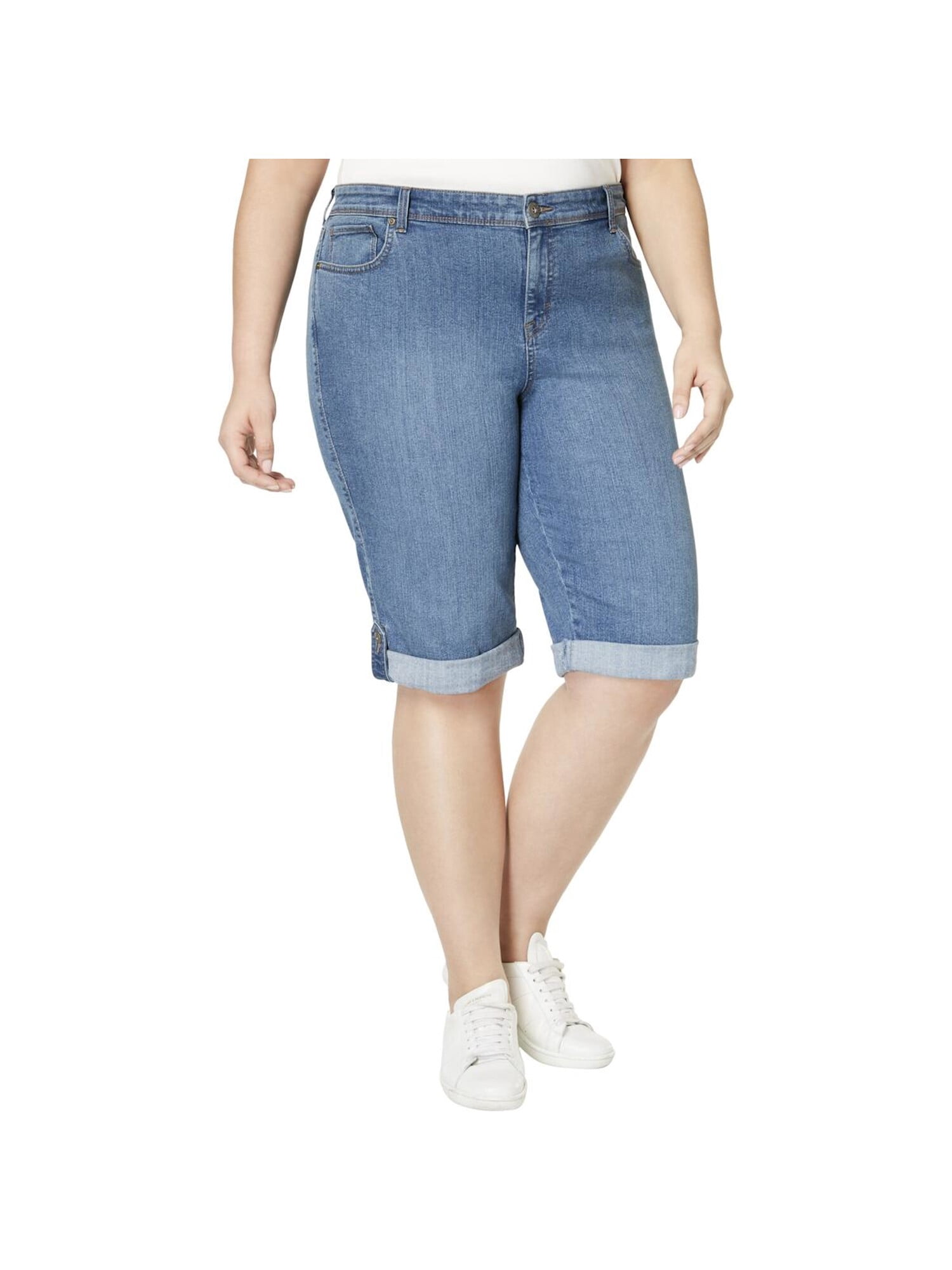 Womens Blue Shorts Size 20W 