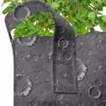 thumbnail image 2 of Space Grow Bags 5-Pack, Asteroid Surface Crater, Heavyduty Fabric Pots with Handles for Plants, 2 Sizes, Dimgrey, by Ambesonne, 2 of 3