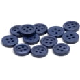 thumbnail image 3 of EcoNesxp Holeware Navy Blue Buttons 45" Round Buttons for Crafts and, 3 of 4