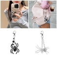 thumbnail image 2 of Unique Keychain Pendant Halloween Themed Spiders Key Holder Portable Key Jewelry Spiders Keychain Suitable for Gifting, 2 of 9