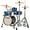 Multicolor, variant on Sonor AQX Micro 4-Piece Drum Shell Pack(Blue Ocean Sparkle)