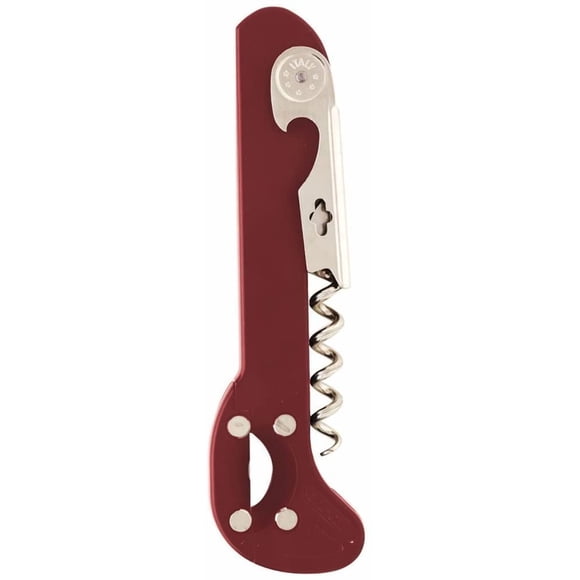 Boomerang Burgundy Waiter's Corkscrew w/ built-in foilcutter by Franmara