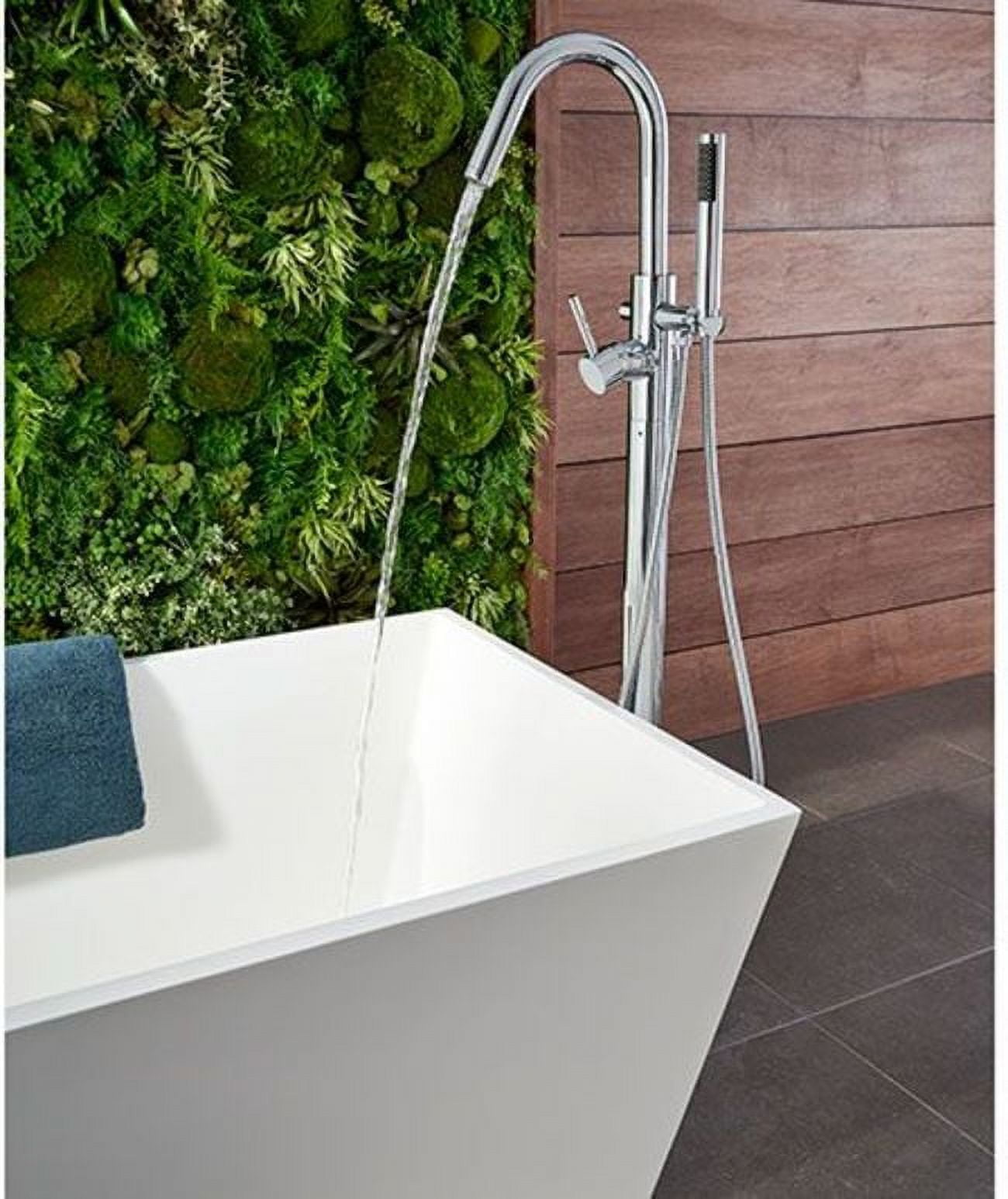 Pfister Modern Free Standing Tub Faucet in Matte Black