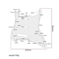 thumbnail image 3 of 11 Hole Strat Guitar Pickguard SSS Scratch Plate for Stratocaster Style Guitar Leopard Stripe, 3 of 7