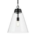 thumbnail image 5 of 52662BKCLR Kichler Lighting Marsailli - 1 Light Pendant-19.75 Inch Tall and 15.75 Inch Wide-Black Finish-Clear Glass Color, 5 of 5