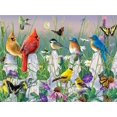 thumbnail image 1 of Huacan Full Drill Diamond Painting Bird Home Decoration Cross Stitch Embroidery Mosaic Animal Tree Diamond Art45x60cm Square Drill Gao Jinjia LED, 1 of 2