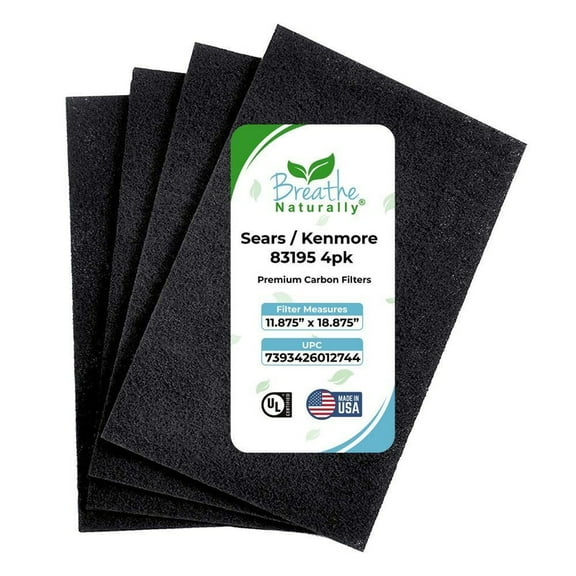 Sears / Kenmore 83195 Replacement Carbon Pre-Filter 4pk