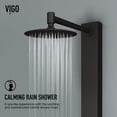 thumbnail image 5 of VIGO Bowery 58 in. H x 4 in. W 4-Jet Shower Panel System with Round Shower Head, Tub Filler and Hand Shower in Matte Black, 5 of 13