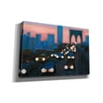 thumbnail image 2 of Epic Graffiti 'Brooklyn Bridge Evening' by James Wiens, Canvas Wall Art, 60"x40", 2 of 8