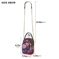 thumbnail image 2 of FORMRS Crossbody Bag for Women Quilted Travel Shoulder Cell Phone Purse with Chain Strap Handbag, Beautiful Floral Pattern, 2 of 7