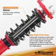 thumbnail image 3 of maXpeedingrods Coilovers for Honda Civic 2012-2015, 24 Levels Damper Adjustable Coilovers Suspension Kit, Height Adjustable Struts, Lowering Kit, Red, 3 of 10