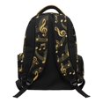thumbnail image 2 of Yuyamidu Music Note School Backpack for Kids 8-12, 17 Inch Lightweight Large Capacity Bookbag with Multiple Compartments for Elementary & Middle 3rd-6th Grade, Back to School Supplies, 2 of 7