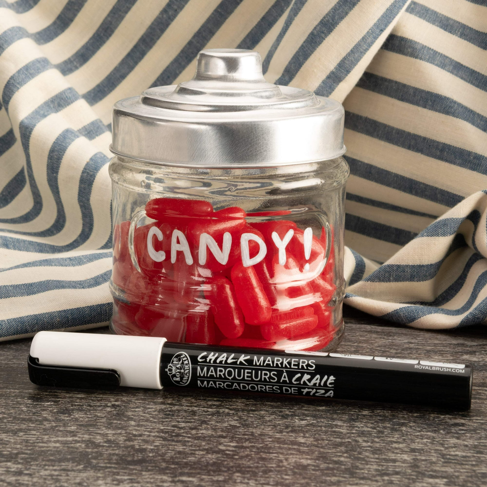 Royal & Langnickel 2mm White Chalk Marker - 3 Pack
