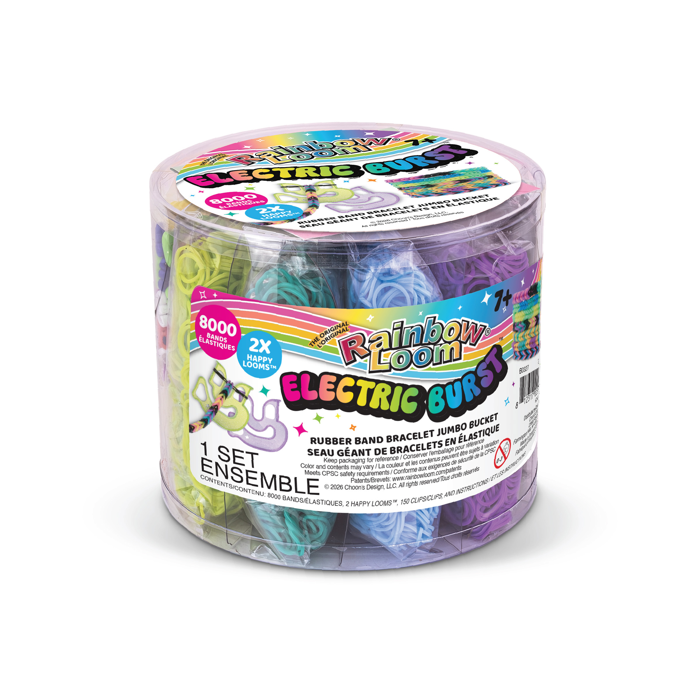 Rainbow Loom Neon Dreams Jumbo Bucket Bracelet Making Kit photo 3