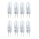 thumbnail image 5 of 20 PCS 20W 12V G4 Base Bi-Pin Lámpara de cristal Bulbos de halógeno para el foco de iluminación del gabinete, 5 of 7