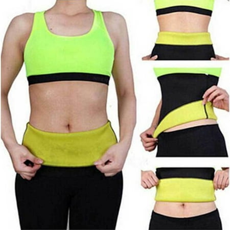 

Viworld Women Neoprene Slimming Belt Body Shaper Waist Trainer Sweat Stomach Fat Burner Workout Sauna Suit Tummy Control Shapewear Cincher Weight Loss Size L