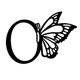 thumbnail image 1 of Letrero Metálico Con Forma De Mariposa Letrero Con Letras Letrero Con Monograma Letrero Metálico Con Letras Decoración De Habitaciones Letrero Con Mariposa Regalo, 1 of 3