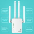 thumbnail image 2 of Router Extensor WiFi de 1200Mbps, 4 antenas, amplificador WiFi de doble banda 2,4G y 5G para oficina en casa, 2 of 9