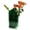 Green, variant on Emdiqzs Modern Acrylic Decorative Vase, Colorful Transparent Vase for Home Office Decor, Yellow, Blue, Green, Orange