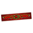 thumbnail image 4 of Camino de mesa navideño de 13 x 71 pulgadas, color rojo, decorativo, para mesa. Estilo C, 4 of 9