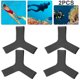 thumbnail image 1 of 2 Uds Aletas Buceo para El Pie Correa Agarre Natación (XS), 1 of 8