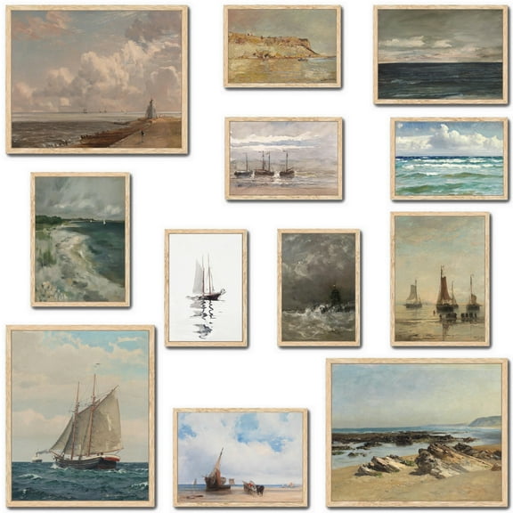 15 Pcs Maximalist Gallery Wall, Colorful Eclectic Decor, Colorful Art, Girls Room, Vintage Wall Art Prints, Moody Maximalist Bedroom Decorations (UNFRAMED)