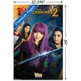 thumbnail image 3 of Disney Descendants 2 - One Sheet Wall Poster with Push Pins, 22.375" x 34", 3 of 3