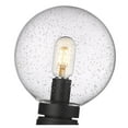 thumbnail image 4 of 599PHM-BK-Z-Lite-Laurent - 1 Light Outdoor Post Mount Light In Modern Style-11.5 Inches Tall and 8 Inches Wide, 4 of 6