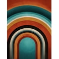 thumbnail image 1 of Qisvanset Modern Abstract Cityscape Canvas Print 12x16 Inch Home Decor, 1 of 8