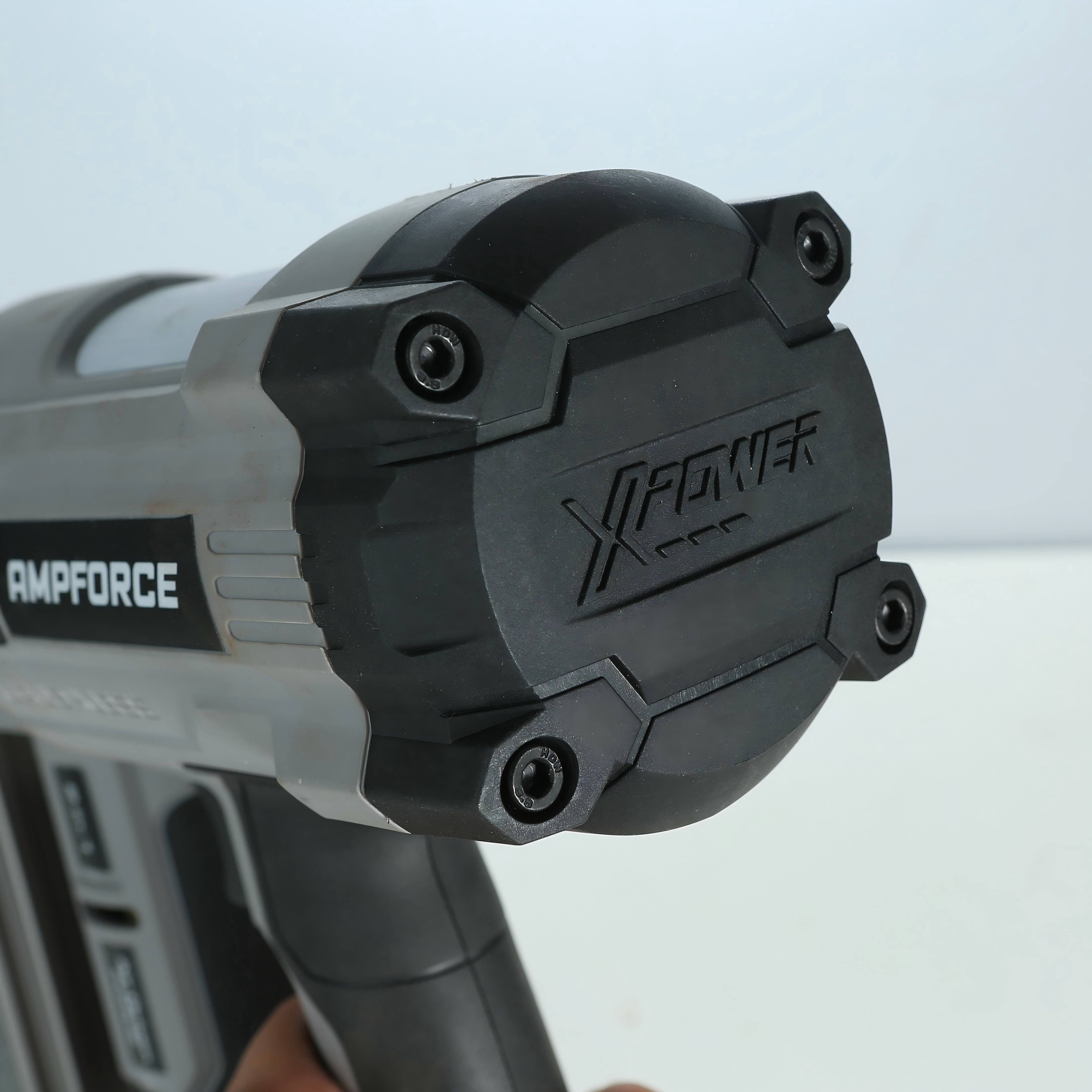 Amporce Cordless Nail Gun Battery Powered, 20V Brad Nailer 18 Gauge 2 in 1 Staple Gun, Air Power Nailers Staplers with Battery and Charger for Upholstery, Home Improvement, Woodworking