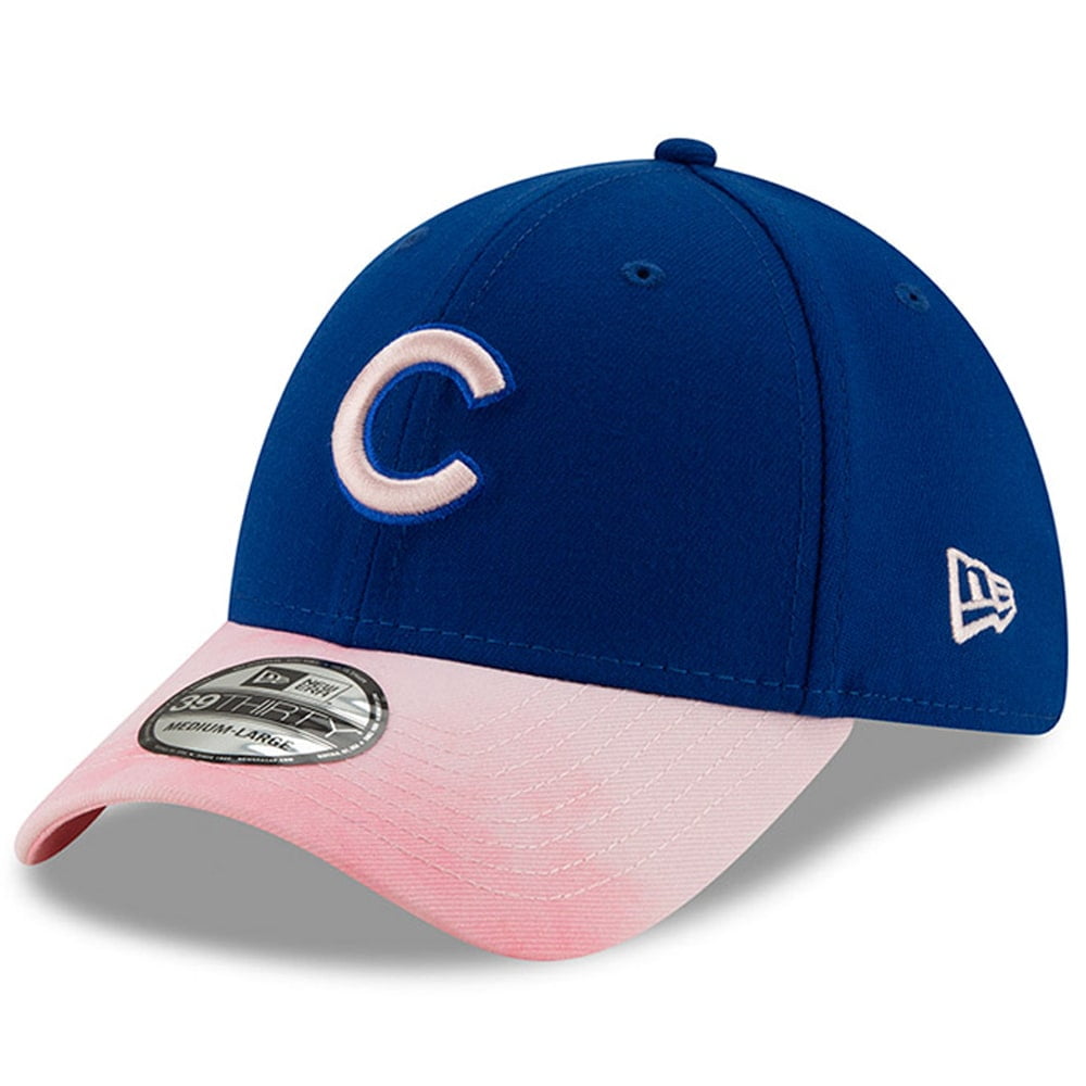 Chicago Cubs New Era Mother's Day 39THIRTY Flex Hat - Royal/Pink -  Walmart.com