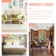 thumbnail image 3 of 2 unids Simuled Rose Ramo Decoración Hogar DIY Flower Ornament Boda Flor Prop, 3 of 6
