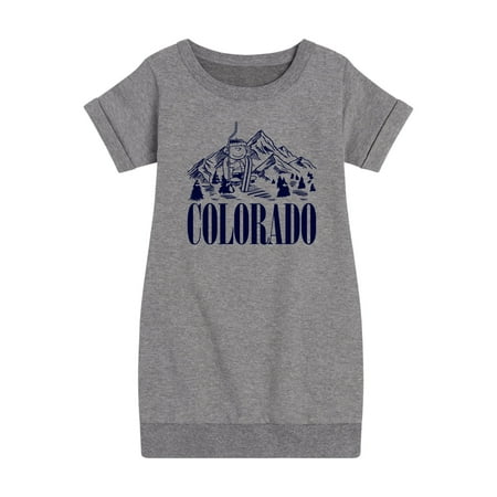 

Peanuts - Colorado Charlie Brown - Toddler And Youth Girls Fleece Dress