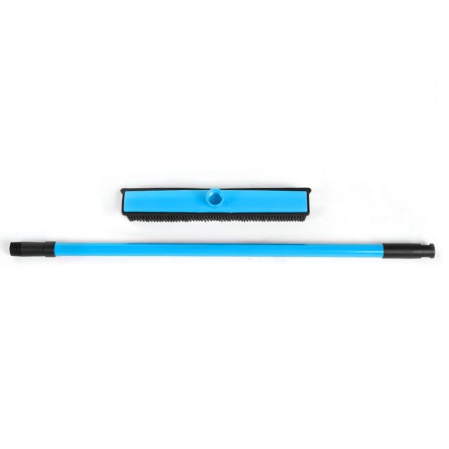 Long Handle Push Broom, Pet Hair Removal Tool Broom Carpet Sweeper For Cleaning Hair For Home