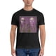 thumbnail image 1 of Camiseta clásica Steely negra para hombre camisas de entrenamiento paquete de camisetas de algodón para fanáticos deportivos, 1 of 7