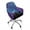 Forest Trees Galaxy, variant on Whosucclay Monstera Palm Leaves Print Swivel Armchair Accent Dining Chair Cover for Office, Anti Wrinkle Curved Back Chair Slipcover Removable Swivel Armchair Cover Protector for Home Office