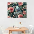 thumbnail image 2 of ONETECH Cute Canvas Wall Art Framed Poster Retro for Home Wall Decor, 2 of 6