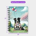 thumbnail image 5 of Happy Mother's Day Best Border Collie Mom Ever Spiral Bound Journal Borders Dog Lovers Gifts Idea 5x7in Spiral Notebook - 03002, 5 of 5