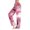 Hot Pink, variant on Women's Holiday Print Flannel Pajama Pants, Fashionable Christmas-Themed Sleepwear with Comfortable Fit, Merry Christmas Design for Women,Khaki 2XL