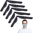 thumbnail image 3 of Puente nasal antivaho para mascarilla facial (5 uds), evita que las gafas se empañen, aumenta el espacio para respirar, tira del puente nasal, reutilizable, 3 of 5