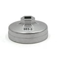 thumbnail image 3 of Unique Bargains 74mm Inner Dia. 15  Aluminum Alloy Flute Oil Filter Cap Wrench Socket Removal Tool for Car, 3 of 4