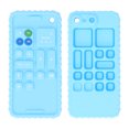 thumbnail image 1 of Smart Phone Shape Toy, Silicone Baby Toys, Bright Color Sensory Development Multi Shape Button Silicone Baby, 1 of 8