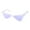 Purple, variant on Walbest Cat Sunglasses Triangle Shape Stylish Cool Pet Hippie Cute Funny Pet Sunglasses Dog Cat Cosplay Party Costume Photo Props