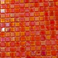 thumbnail image 6 of Apollo Tile Skosh 11.6 in. x 11.6 in. Glossy Fire Orange Glass Mosaic Wall and Floor Tile (18.69 sq. ft./case) (20-pack), 6 of 6