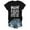 Black, variant on Seductiva Women's Short Sleeve T-Shirt Clearance Items Teacher Retired Tshirts Womens Retirement Class of 2025 Countdown in Graphic Tees Funny V Neck T Shirt