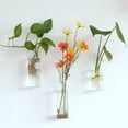 thumbnail image 2 of Jarrón de cristal para flores, creativo, para plantar agua, colgante, terrario, para el hogar (6 x 18 cm), 2 of 5