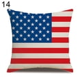 thumbnail image 1 of HEVIRGO Housse de Coussin en Lin avec Motifs de Drapeaux de Londres, 1 of 10