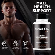 (3 Pack) Boosted Pro Pills, BoostedPro Dietary Supplement, Official Capsules for Maximum Support, Boost Pro Vitamins Health Reviews (180 Capsules)