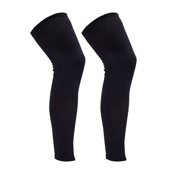 Polyester Nylon Leg Sleeve Compression Calf Support for Sports Basketball Running XXL 21*15.74Inch